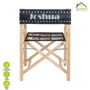 Silla de Director Plegable con Impresión Digital Personalizada, Ideal para Jardín, Terraza, Patio y Comedor Familiar - Product Image 4