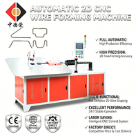 Máquina de Doblado de Alambre CNC Totalmente Automática con Sistema de Importación CAD, Máquina de Conformado de Alambre 2D