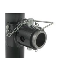 Support de vérin latéral pivotant pour remorque de camping-car, 5000 lb, à fixation sur tube, pour vérin de remorque à jambe tombante