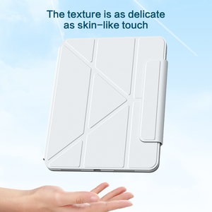 720 Rotatable Magnetic Floating Slide Rail <b>Tablet</b> Case With <b>Pen</b> Holder Multi Angle Stand Protective Cover - Product Image 2