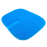 Coussin de siège en gel pour s'asseoir longtemps, coussin de siège frais, siège de chaise, respirant et sciatique, soulagement de la douleur et des maux de dos