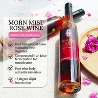 Vino Rosado de Alta Calidad, Nuevo y Popular, 13% de Alcohol, Botella de Vidrio, Premium, 375 ml