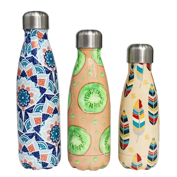 17 Ounce Insulated Stainless Steel Water Bottle Sleek Insulated