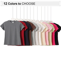 Offre Spéciale Slim Fit Summer Casual Col rond Cropped Top T-shirts pour femmes avec logo personnalisé