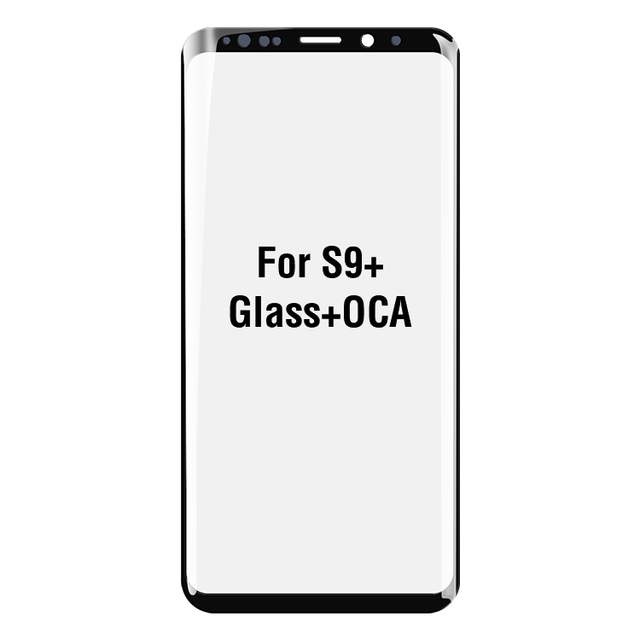 Best Selling Outer Front Lens Frame Replacement Touch Screen Panel Glass With Oca for Samsung Galaxy S9 Plus