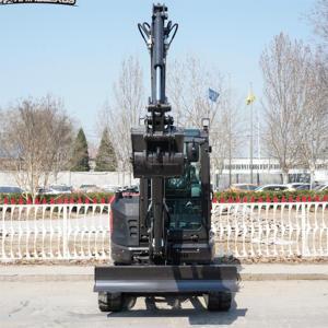 Miniescavatore cingolato compatto a coda zero da 3,5 tonnellate XN35, motore da 18,5 kW, benna da 0,11 m³, altezza massima di sollevamento 5120 mm, pompa motore per lavori in spazi ristretti - Product Image 4