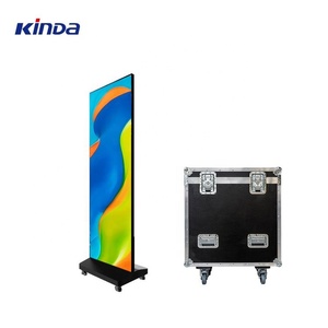 Affichage LED numérique <span class=keywords><strong>portable</strong></span> 83 <span class=keywords><strong>pouces</strong></span> P1.2 P1.8 P2 P2.5 HD pour intérieur, avec contrôle Wi-Fi et USB, écran d'affichage mobile – Meilleures ventes - Product Image 1