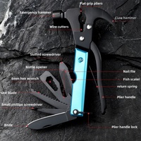 Vente chaude : Ensemble de couteaux multifonctionnels XUANLAN en acier inoxydable avec marteau à griffes pour le camping en plein air