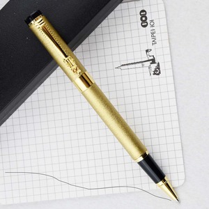 GemFully, productos calientes para Dropshipping, bolígrafo único <span class=keywords><strong>de</strong></span> lujo, bolígrafos <span class=keywords><strong>de</strong></span> dragón <span class=keywords><strong>de</strong></span> Metal dorado rosa con logotipo - Product Image 1