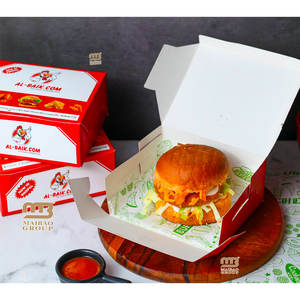 Caja de Embalaje de <span class=keywords><strong>Pasta</strong></span> Personalizada Contenedores Caja de Nuggets de Pollo, Papas Fritas Artesanales Caja de Hamburguesa Embalaje Impresión Personalizada - Product Image 4