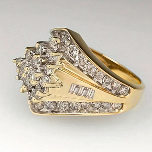 Anello Elegante Stile Principessa, Gioiello di Lusso alla Moda per Donne - Product Image 3