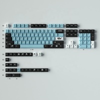 GMK MIZU Keycaps 129 Cherry Profile PBT DYE - SUB Keyboard MX Switch 61/64/68/84/87/96/98/104/108 Game Keyboard