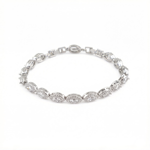 Pulseira de Joias de Moda Olho Grego Masculina com Zircônia Cúbica de Luxo para Mulheres - Product Image 1