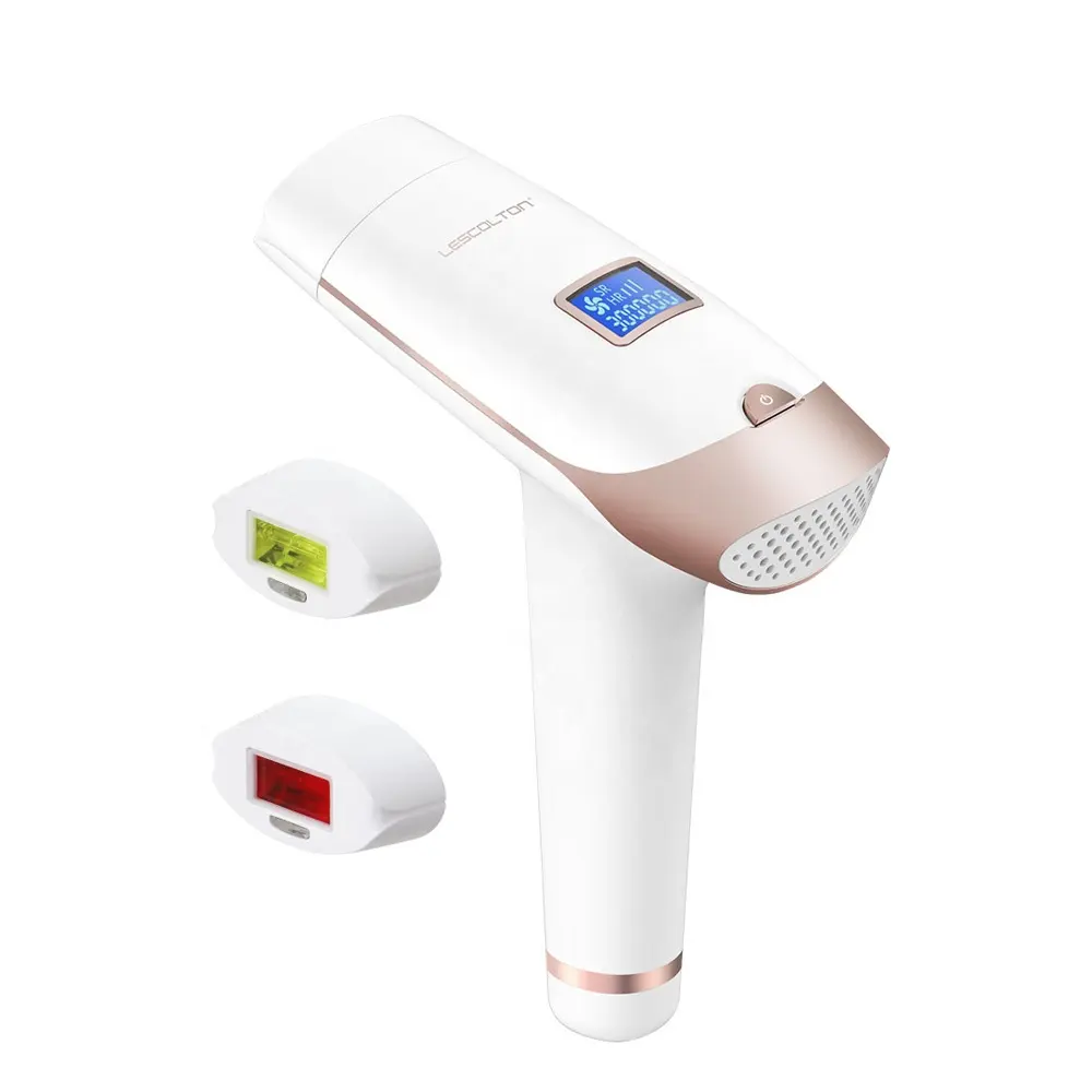 Lescolton — épilateur Laser Permanent T009i IPL, pour épilation du visage, à usage domestique