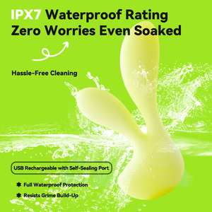 OROK Dildo Vibrator voor Vrouwen Seks Speelgoed Dildo's Koppel Lesbisch Volwassenen Stotende Toy <span class=keywords><strong>Rabbit</strong></span> 10 Vibrerende Met Likkende G-spot - Product Image 5