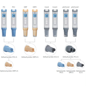 La aplicación móvil proporciona 4 tipos de pantalla de medición 7 en 1 Tds/<span class=keywords><strong>ec</strong></span>/salinidad/TEMP/ORP/RES/pH Metros Pluma probador de calidad del agua - Product Image 1