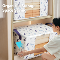 Sac de rangement en tissu pour couvertures et vêtements, grand format, sac d'emballage pour bagages