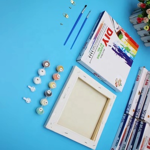 Tùy Chỉnh Cross-Biên Giới Tự Làm Bảng Vẽ 30*40 Tinh Khiết Bông Vải Kỹ Thuật Số Sắc Tố Mô Hình Khung Sơn Dầu DIT Đồ Chơi - Product Image 5