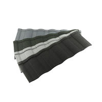Tuile de toiture en métal revêtue de pierre, excellente isolation thermique pour les toitures résidentielles dans les régions chaudes