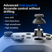 Manette de jeu sans fil Gamegaga G6 pour Switch/iOS/Android/PC, prend en charge le streaming multimédia, manette de jeu pour téléphone portable