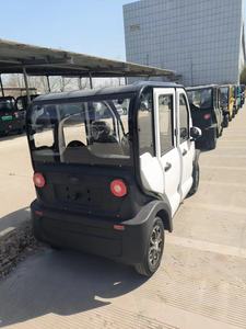 Один человек электрический автомобиль <span class=keywords><strong>2</strong></span> двери 4 колеса Электрический мини-автомобиль для взрослых с рулевым управлением - Product Image 6