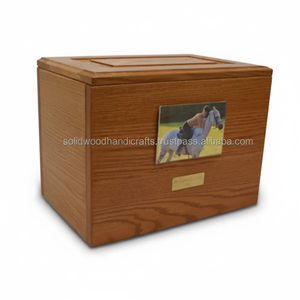 Urna Funeraria de Madera para Cenizas de Mascotas, Urnas de Cremación de Madera para Cenizas de Perros y Gatos, Urnas de Madera de Palisandro a Bajo Precio - Product Image 1