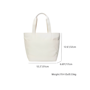 Borsa Shopper in Cotone <span class=keywords><strong>Trapuntato</strong></span> Pesante Personalizzata Royal Fair, Riutilizzabile, in Tela, da Donna, a Spalla, per la Spesa e il Lifestyle delle Ragazze - Product Image 3