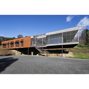 Villa moderna con estructura de acero ligero para uso hotelero con diseño de techo plano - Product Image 3