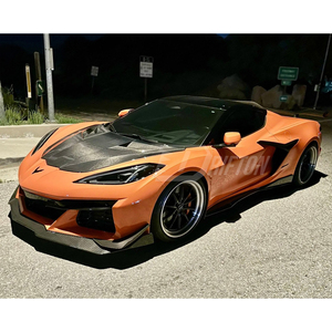 Nuevo alerón delantero de fibra de carbono estilo Z07 agresivo con canards para Chevrolet Corvette C8 Z06 Z07 E-Ray - Product Image 3