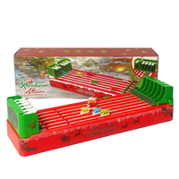 Mini bureau 6 cheval Derby course Table jeu à piles jouet de décision éducatif avec pièces en plastique jeu de société pour les enfants