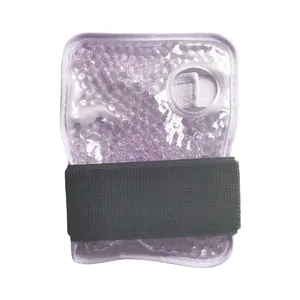 Wrist Ice Gel Pack Wrap For Hot Cold Therapy For Sprained Wrist Beads Cooling Compress