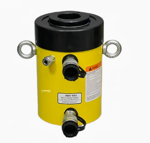 Cylindre hydraulique à double effet de 50 tonnes, course de 100 mm, haute capacité, avec pompe, marque Lejing - Product Image 2
