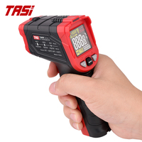 TASI TA601 Series Meter Gun Digital Lazer Thermometer Industrial Outdoor Laser Pyrometer Thermometer Alarm Non-contact Pyrometer