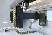 Prensa Plegadora Hidráulica de Servicio Pesado de 400T/6000 con Programación 3D y Software de Simulación Fuera de Línea, Dobladora Automática de Chapa de Acero