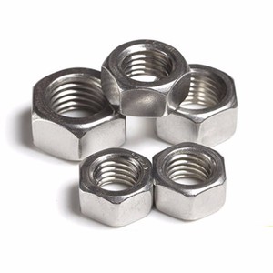 Écrous hexagonaux en acier inoxydable à filetage fin M6 M8 M10 M12 M16 ASTM Din 555 DIN934 DIN439 DIN936 UNI5587 - Product Image 5