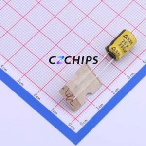 ตัวเก็บประจุอิเล็กโทรไลต์อะลูมิเนียมแบบ Through-Hole NXH 25V330 8*11.5 ขนาด D8xL11.5 มม. 330uF 20% 25V 945mA-100kHz - Product Image 1