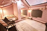 Tente gonflable de luxe rose pour l'extérieur, grand espace, résistante au vent et à l'eau, gonflage rapide, tente de camping et de jeu, taille et logo personnalisables