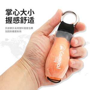 Bolsa de cuerda Camel Throwing Bag de 250g, de tela naranja, para escalada en árboles y aventuras al aire libre - Product Image 1