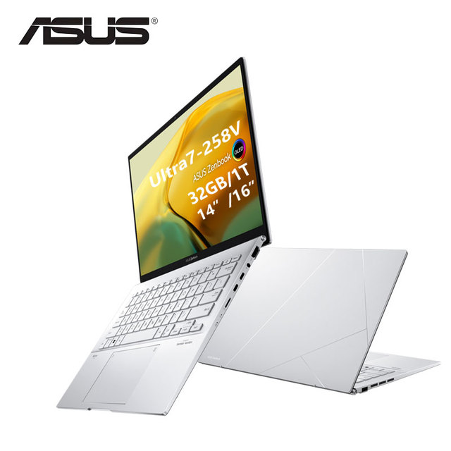 asus Laptop Zenbook14 Ultra7 32G 1TB Ordinateur Portable Laptop Computers 14''/16'' Inch 2.8K OLED Student Laptop & Home Laptops