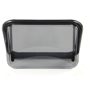 Fenêtre manuelle pour camping-car en alliage d'aluminium acrylique anti-UV et étanche, 1450*550mm, avec cadre à serrage rapide et design à coins arrondis pour une meilleure étanchéité - Product Image 2