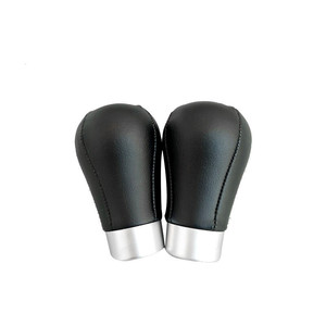 หัวเกียร์หนัง PU สีดำแบบธรรมดา 5/6 สปีด สำหรับรถยนต์ซีรีส์  ตกแต่งภายในรถยนต์ รุ่น SK026 JIAX - Product Image 6