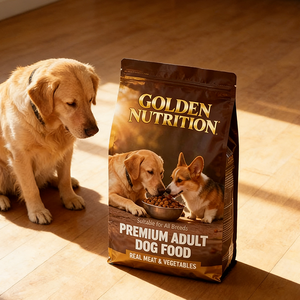 מזון יבש לכלבים מותגים סיטונאיים 10 ק\\\"ג אריזה בהתאמה אישית בקר ללא דגנים שקית גדולה מזון יבש פרימיום לכלבים בוגרים - Product Image 1