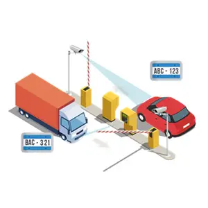 กล้อง Anpr พร้อมรถยนต์ชําระเงินสําหรับระบบที่จอดป้ายทะเบียนรถบรรทุก