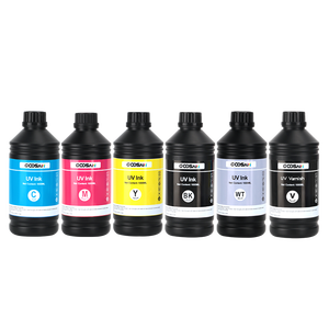 Tinta UV LED Suave de 1 kg para Cabezales de Impresión Konica Minolta 512 1024 1024A 14Pl para Toshiba Jhv-80 Jhv 05 Ce 4 Ce4M - Product Image 1