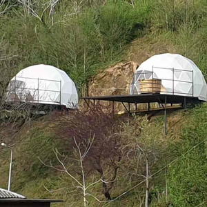 Per il tempo libero impermeabile <span class=keywords><strong>in</strong></span> PVC cupola geodetica <span class=keywords><strong>tenda</strong></span> Glamping <span class=keywords><strong>tenda</strong></span> per il <span class=keywords><strong>campeggio</strong></span> <span class=keywords><strong>in</strong></span> <span class=keywords><strong>montagna</strong></span> - Product Image 4