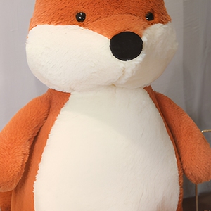 Peluche <span class=keywords><strong>Renard</strong></span> Adorable Ultra Douce Rembourrée en Coton PP Grande Taille pour Cadeau de Fête Enfant - Product Image 6
