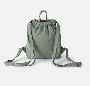 <b>Mini</b> Quilted Backpack for Women, Lightweight Travel Gym <b>Bag</b>, Hiker Pack Drawstring Padding Backpacks, Puffer Travel <b>Bag</b> - Product Image 2