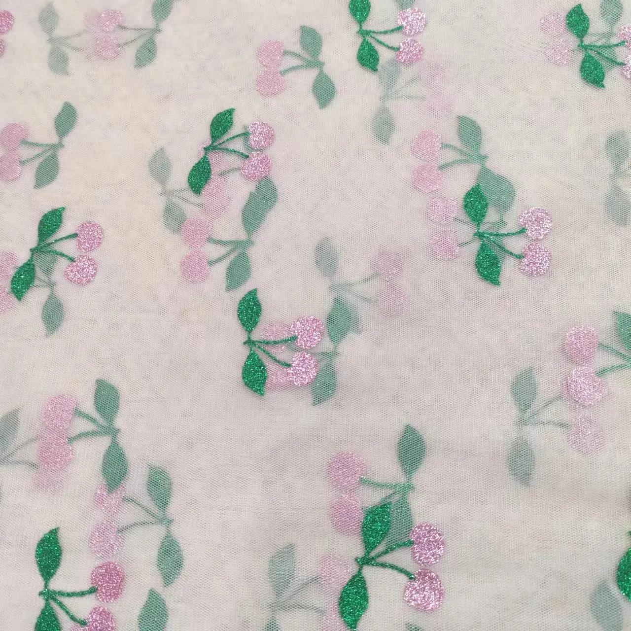 Bán Buôn Tùy Chỉnh 100% Poly Lá Hoa Jacquard Lưới Váy Vải Đồng Bằng Nhuộm Dệt Polyester Lưới Vải Cho Phụ Nữ Quần Áo