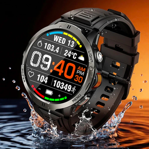 Reloj Inteligente para Exteriores KT92 con Linterna Potente, Resistente al Agua 3ATM, Más de 90 Modos Deportivos, Llamadas en Tiempo Real, Reloj Inteligente con <span class=keywords><strong>Asistente</strong></span> de Voz con IA - Product Image 1