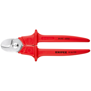 Coupe-câbles Knipex 95 06 230 isolé pour usage électrique - Product Image 1